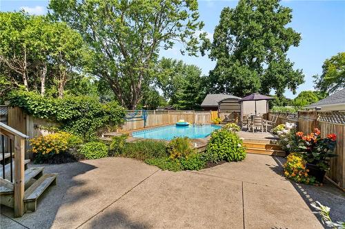 369 Queenston Street, St. Catharines, ON - Outdoor With In Ground Pool With Backyard