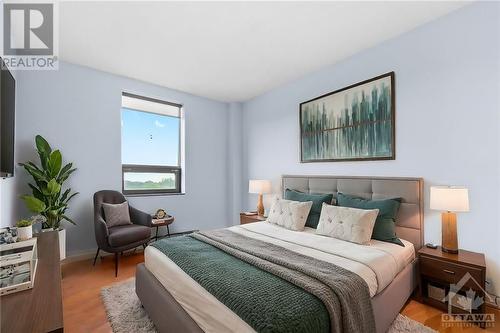 2019 Carling Avenue Unit#702, Ottawa, ON - Indoor Photo Showing Bedroom