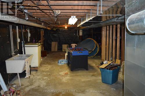 2578 Simcoe Road, Ramara (Brechin), ON - Indoor Photo Showing Basement