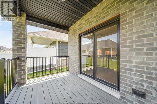 395 Caserta Crescent, Lakeshore, ON - Outdoor With Deck Patio Veranda With Exterior