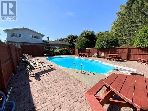 37 Maillet Street, Saint-Basile, NB - Outdoor With In Ground Pool With Backyard