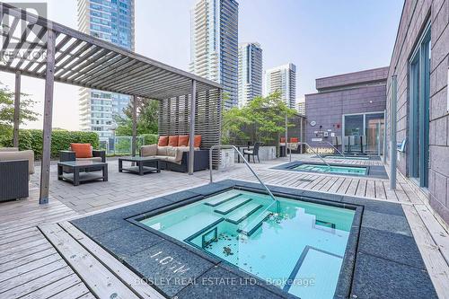 318 - 121 Mcmahon Drive, Toronto (Bayview Village), ON - Outdoor With In Ground Pool With Deck Patio Veranda