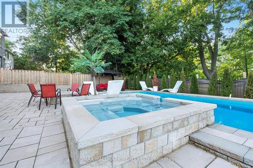 20 Chatterton Boulevard, Toronto (Scarborough Village), ON - Outdoor With In Ground Pool With Deck Patio Veranda With Backyard