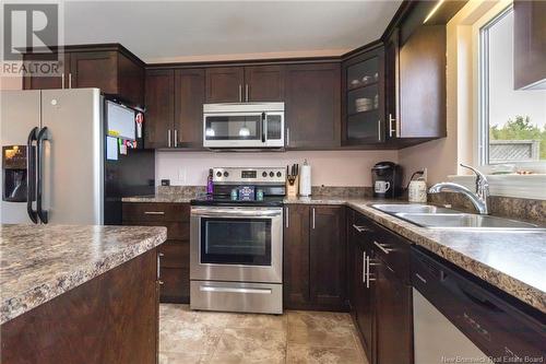 68 Jasmine Crescent, Moncton, NB - Indoor Photo Showing Kitchen With Double Sink