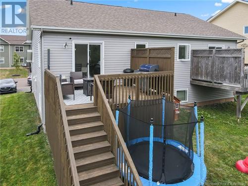 68 Jasmine Crescent, Moncton, NB - Outdoor With Deck Patio Veranda With Exterior