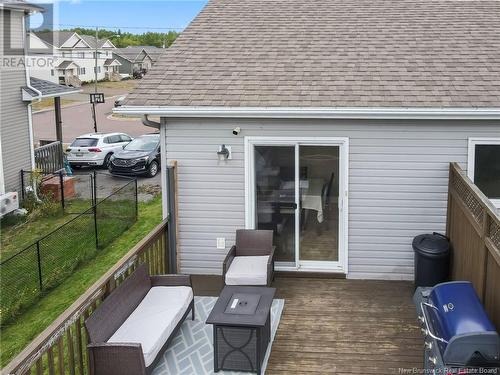 68 Jasmine Crescent, Moncton, NB - Outdoor With Deck Patio Veranda With Exterior