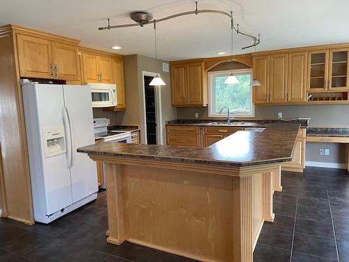 1102 Gorevale Road, Rural Thunder Bay, ON - Indoor Photo Showing Kitchen With Double Sink