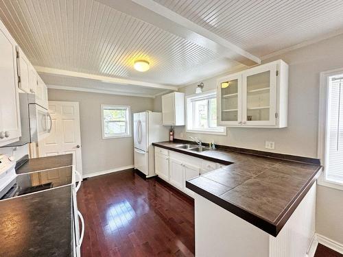 101 Churchill Street, Nipigon, ON - Indoor Photo Showing Kitchen With Double Sink