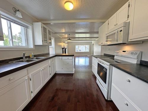 101 Churchill Street, Nipigon, ON - Indoor Photo Showing Kitchen With Double Sink