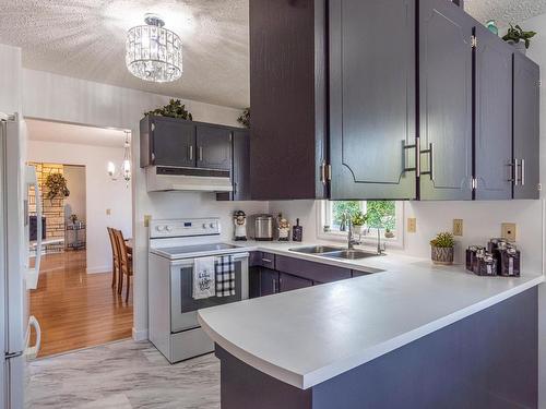 2120 Omineca Drive, Kamloops, BC - Indoor Photo Showing Kitchen With Double Sink