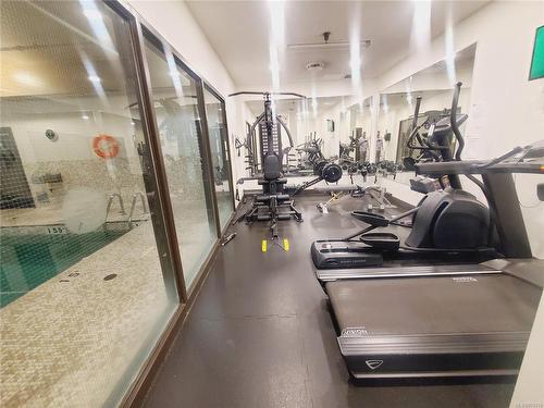 205-194 Beachside Dr, Parksville, BC - Indoor Photo Showing Gym Room