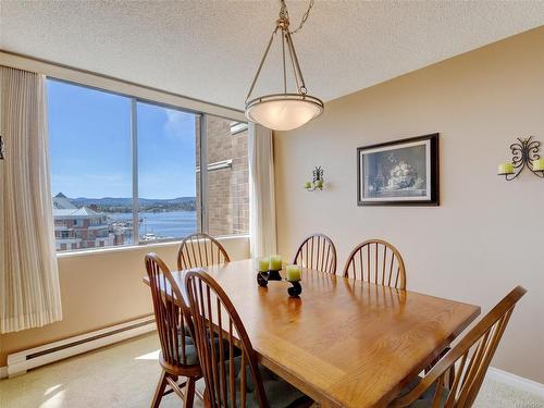 808-225 Belleville St, Victoria, BC - Indoor Photo Showing Dining Room