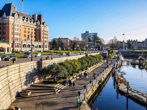 4-523 Su'It St, Victoria, BC - Outdoor With Body Of Water With View