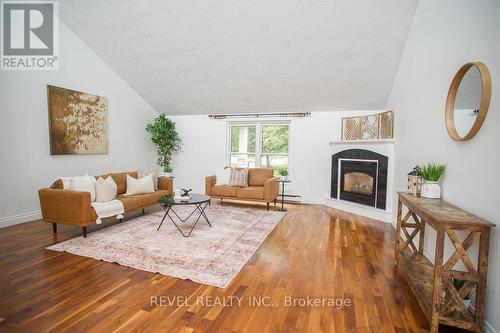 240 Johnson Road, Brantford, ON - Indoor Photo Showing Living Room With Fireplace