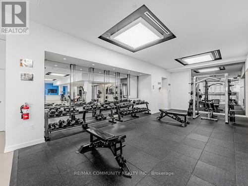 2710 - 195 Redpath Avenue, Toronto (Mount Pleasant West), ON - Indoor Photo Showing Gym Room