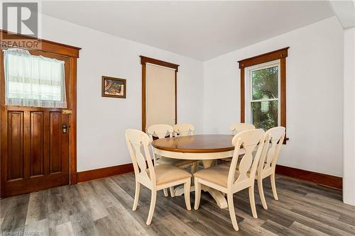 51 Main Street, Lions Head, ON - Indoor Photo Showing Dining Room