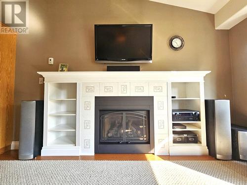 6147 Springall Crescent, Prince George, BC - Indoor Photo Showing Living Room With Fireplace