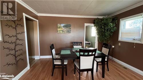 Spacious Dining Room - 347 High Street, Mactier, ON - Indoor Photo Showing Dining Room