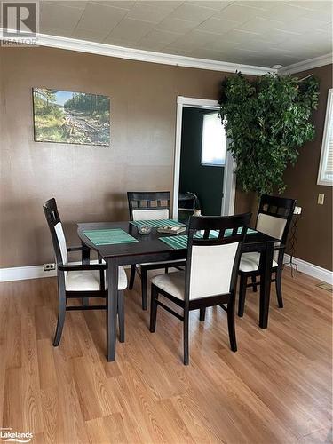 347 High Street, Mactier, ON - Indoor Photo Showing Dining Room