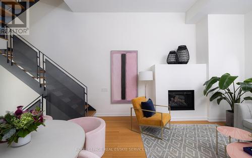 9B Gilead Place, Toronto (Moss Park), ON - Indoor With Fireplace