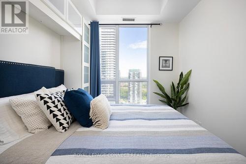 3005 - 2200 Lakeshore Boulevard W, Toronto (Mimico), ON - Indoor Photo Showing Bedroom