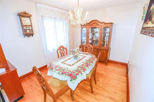 1119 Ashburn Street, Winnipeg, MB - Indoor Photo Showing Dining Room