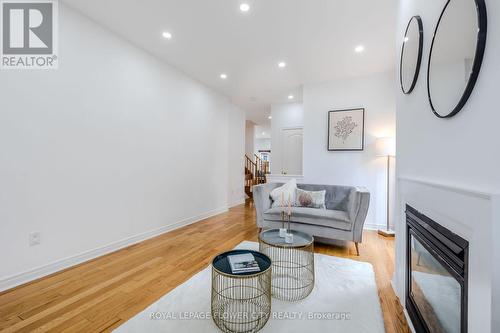 79 Mander Place N, Milton (Scott), ON - Indoor Photo Showing Living Room With Fireplace