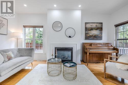 79 Mander Place N, Milton (Scott), ON - Indoor Photo Showing Living Room With Fireplace