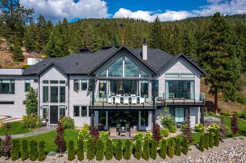 3965 Boss Creek Road, Vernon, BC - Outdoor With Deck Patio Veranda With Facade