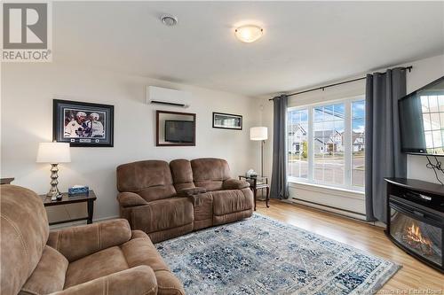 96 Forest Grove Road, Moncton, NB - Indoor Photo Showing Living Room With Fireplace