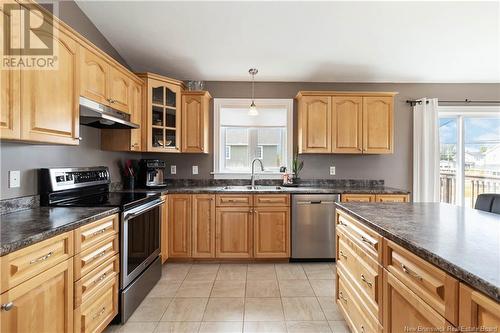 96 Forest Grove Road, Moncton, NB - Indoor Photo Showing Kitchen With Double Sink