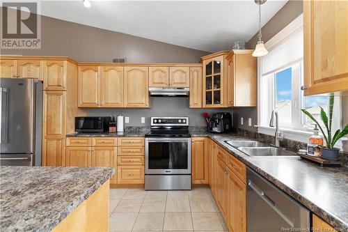 96 Forest Grove Road, Moncton, NB - Indoor Photo Showing Kitchen With Double Sink