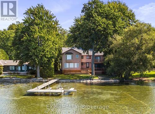 582 Duclos Point Road, Georgina, ON - Outdoor With Body Of Water With Facade