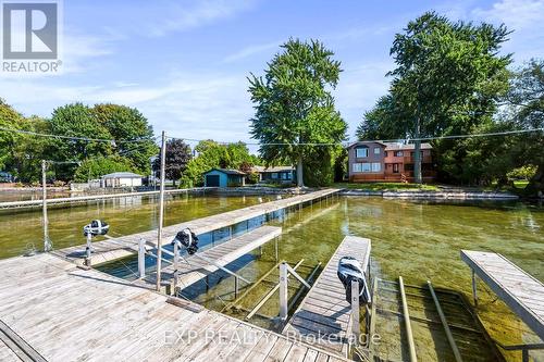 582 Duclos Point Road, Georgina, ON - Outdoor With Body Of Water With Deck Patio Veranda