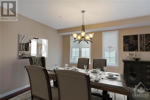 V.Staged - 448 West Ridge Drive, Ottawa, ON - Indoor Photo Showing Dining Room