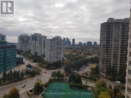 1525 - 25 Kingsbridge Garden Circle, Mississauga, ON - Outdoor With View