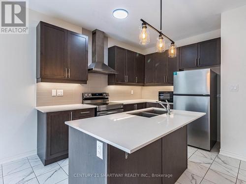 41 Cobriza Crescent, Brampton (Northwest Brampton), ON - Indoor Photo Showing Kitchen With Stainless Steel Kitchen With Double Sink