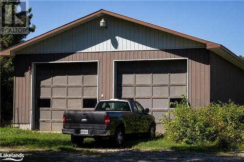 34ft x 40ft Heated Shop - 3410 Reservoir Road, Coldwater, ON - Outdoor With Exterior