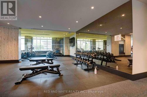 1105 - 55 Duke Street W, Kitchener, ON - Indoor Photo Showing Gym Room