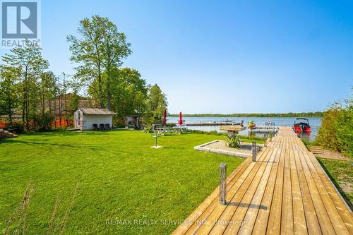 28 Eldonia Road, Kawartha Lakes, ON - Outdoor With Body Of Water With Deck Patio Veranda