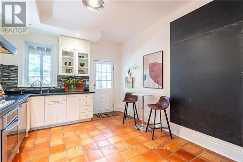 24 Bruce Street, Hamilton (Durand), ON - Indoor Photo Showing Kitchen With Double Sink