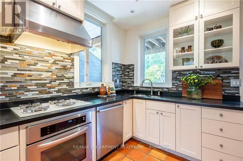 24 Bruce Street, Hamilton (Durand), ON - Indoor Photo Showing Kitchen With Double Sink