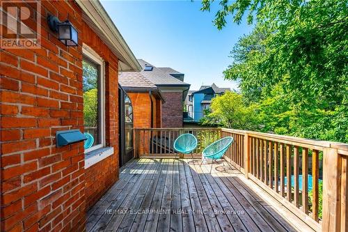 24 Bruce Street, Hamilton, ON - Outdoor With Deck Patio Veranda