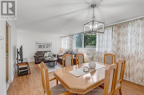 203 - 3700 Kaneff Crescent, Mississauga (Mississauga Valleys), ON - Indoor Photo Showing Dining Room