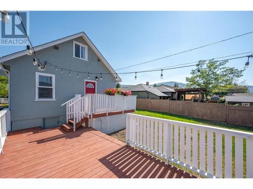 1011 Kilwinning Street, Penticton, BC - Outdoor With Deck Patio Veranda With Exterior