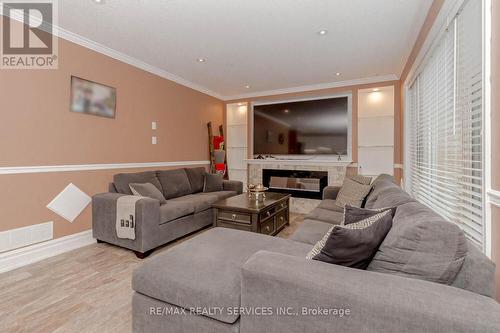 22 Mcintyre Lane, East Luther Grand Valley, ON - Indoor Photo Showing Living Room With Fireplace