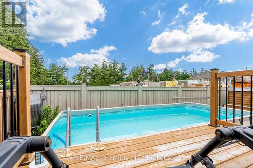 62 Streamside Street, Vaughan, ON - Outdoor With Above Ground Pool