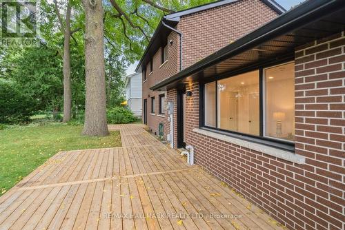 58 Brookland Avenue, Aurora, ON - Outdoor With Deck Patio Veranda With Exterior