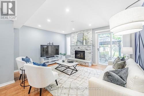 61 Montezuma Trail, Toronto (Agincourt North), ON - Indoor Photo Showing Living Room With Fireplace