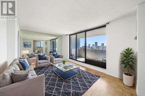 1703 - 1900 Sheppard Avenue E, Toronto (Pleasant View), ON - Indoor Photo Showing Living Room